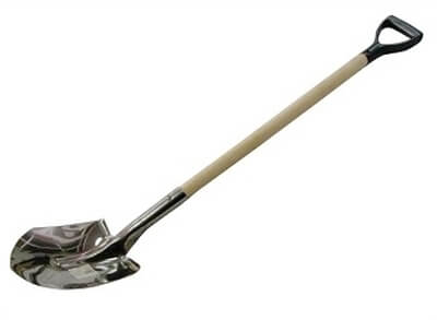 Лопата для сыпучих грузов ЛСГ185 с черенком