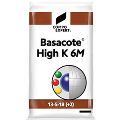 Минеральное  удобрение Basacote High К 13-5-18 6М, (25 кг)