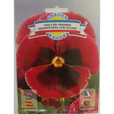 Виола del pensiero розовый 1690