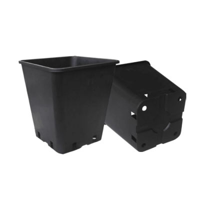 Горшок квадратный высокий 10*10*17см