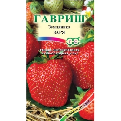 Земляника Заря раннеспелый 0,01г. Гавриш
