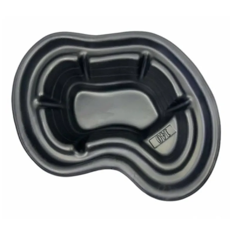 Пруд садовый пластиковый, 140 л, чёрный