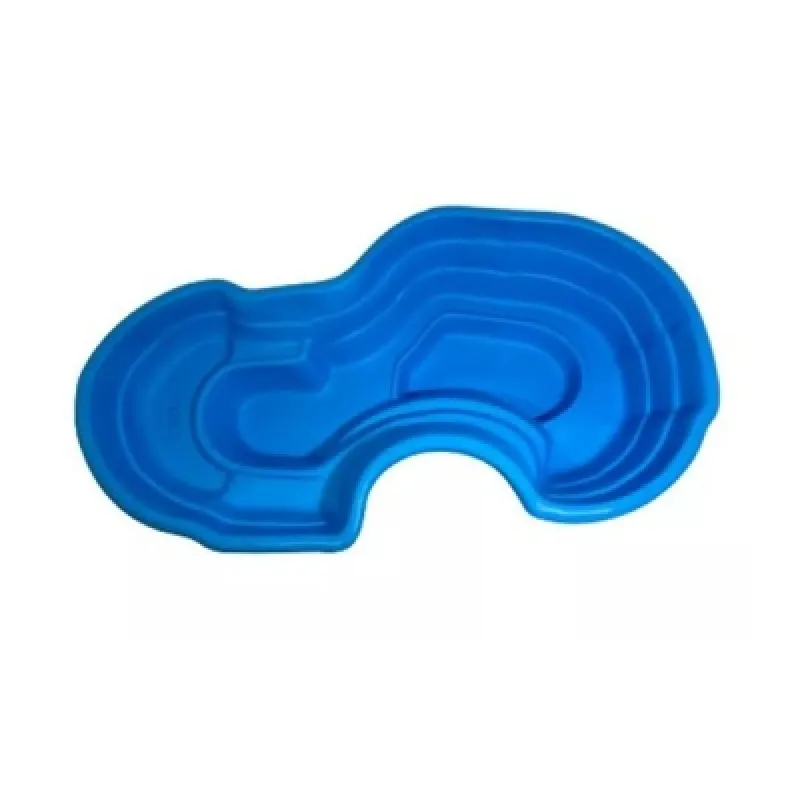 Пруд садовый пластиковый, 640 л, синий