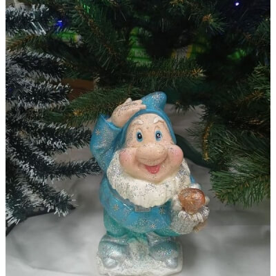 Фигура Гномик Малый зимний
