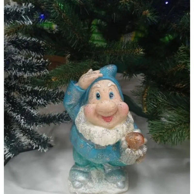 Фигура Гномик Малый зимний