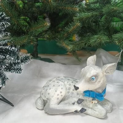 Фигура Олененок зимний