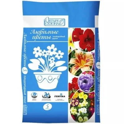 Грунт Четыре сезона "Любимые цветы" 5 л