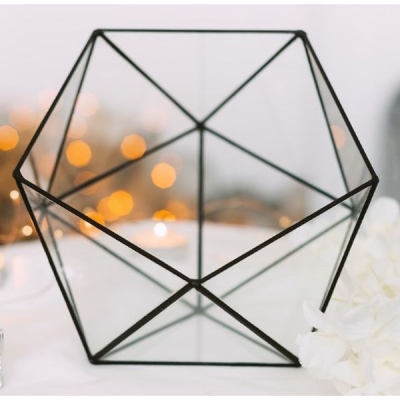 Флорариум "Грани" (швы черные) 4357741