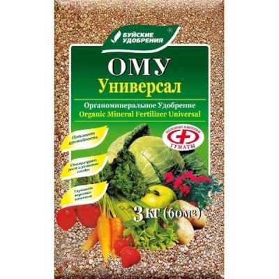 Удобрение органоминеральное "Универсал" 3 кг.