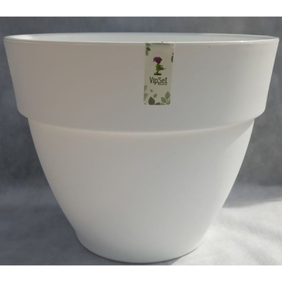 Горшок с дренажной системой Лори VipSet 10,5л белый