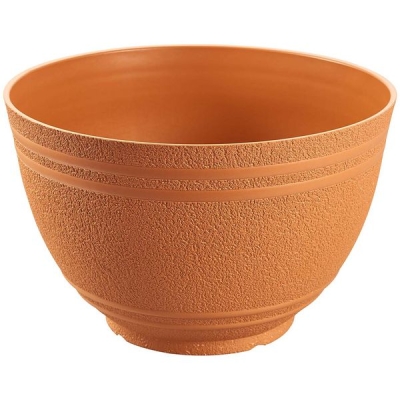 Горшок KD9120+180 с поддоном, терракота D33xH21