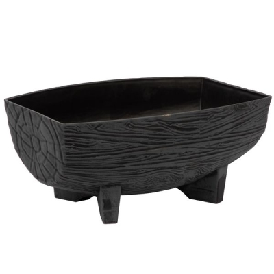 Горшок на ножках KD9241SN, SN cерый L35xW24xH15