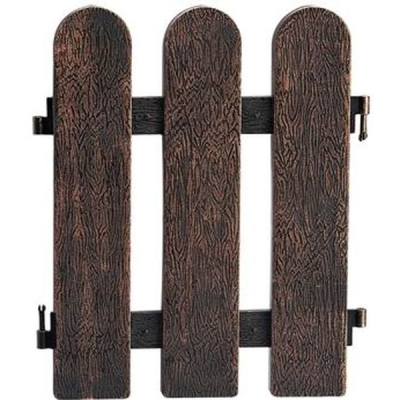 Декоративный заборчик KD1104S, медный W26xH30