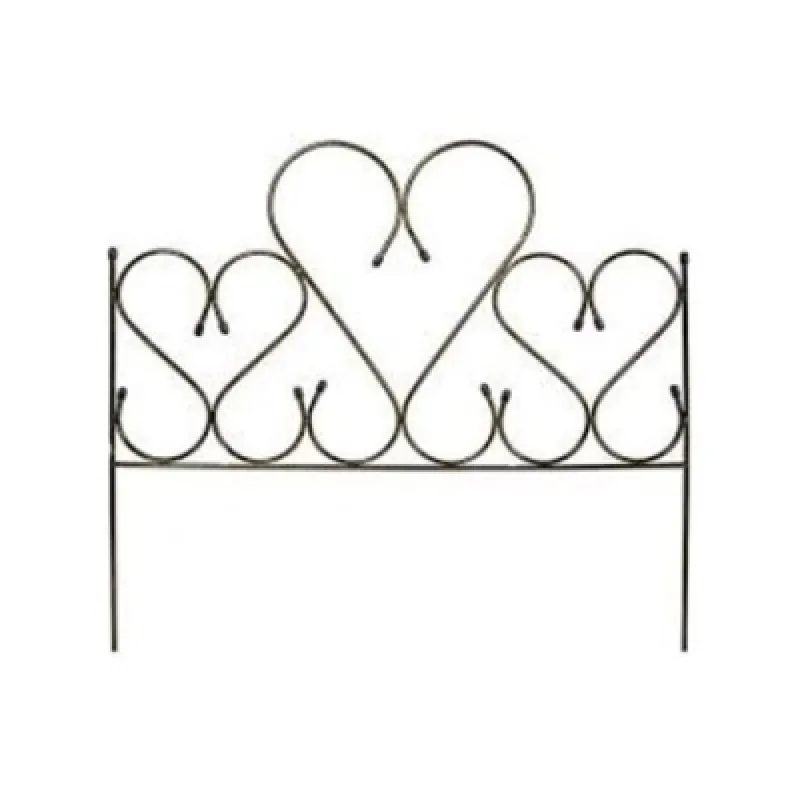 Заборчик "Амурный большой" (5 секций) бронза