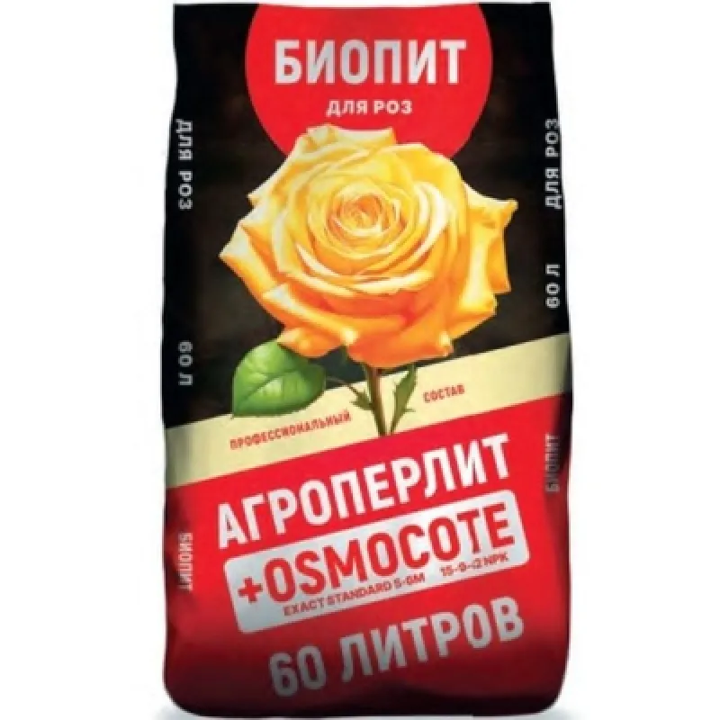 Плодородная смесь Биопит "Для роз" 60л