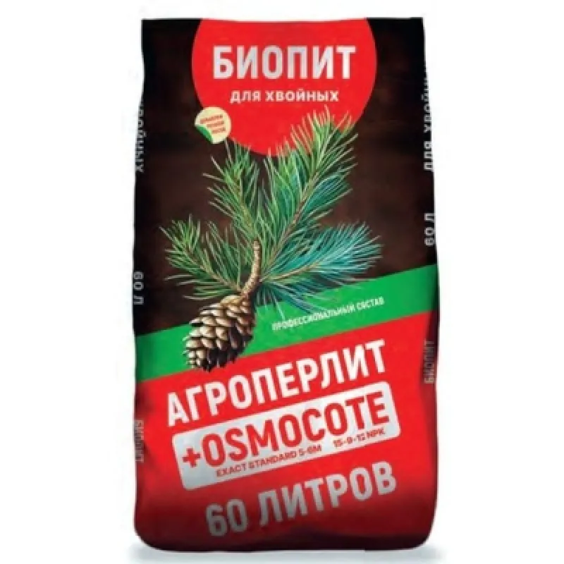 Плодородная смесь Биопит "Для хвойных" 60л
