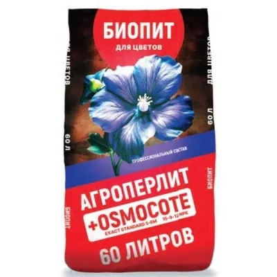Плодородная смесь Биопит "Для цветов" 60л