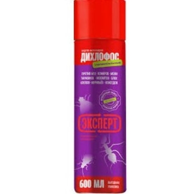 Средство инсектицидное дихлофос универсальный Эксперт 600 мл