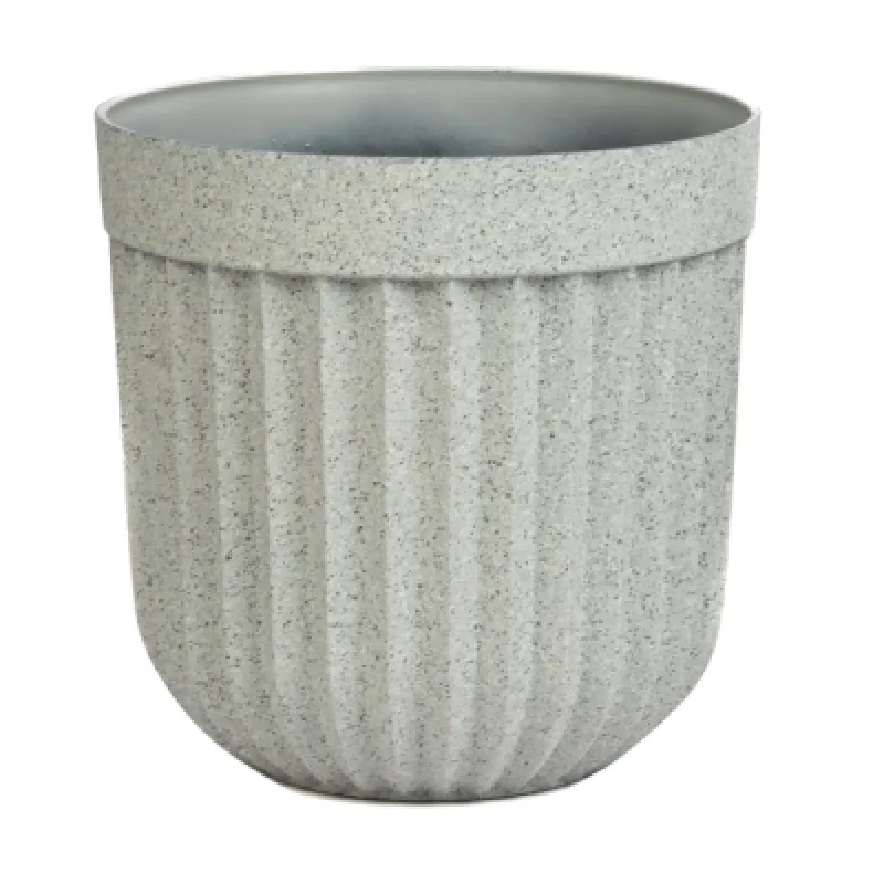 Горшок KD2112PM, серый D30xH30