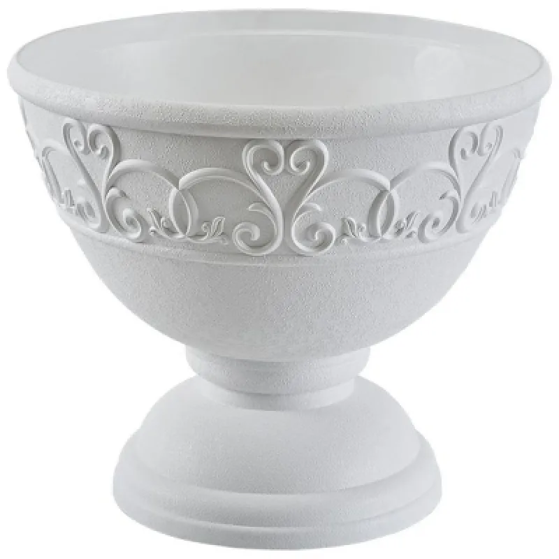 Горшок KD2974W ваза, белый D45xH38