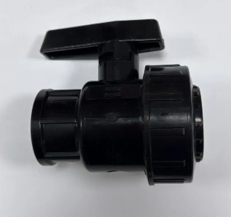 Кран 3FF шаровый пластиковый 2"