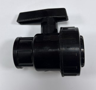 Кран 3FF шаровый пластиковый 1"