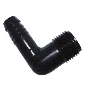 Штуцер пластиковый HSBE-050 ELBOW