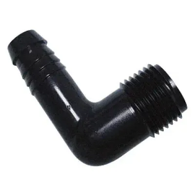 Штуцер пластиковый HSBE-050 ELBOW