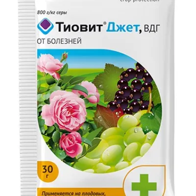 Фунгицид Тиовит-Джет (сера гранулированная) 30 гр.
