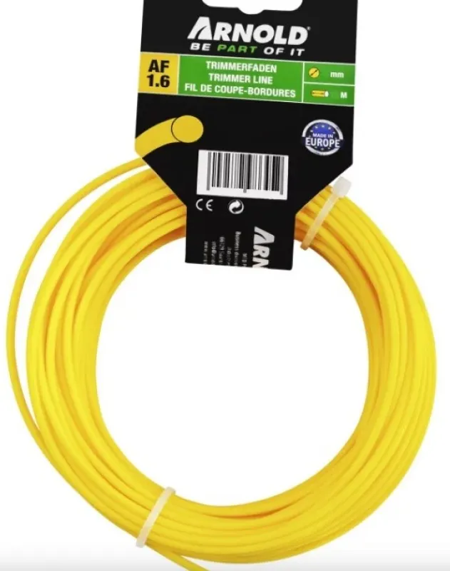 Леска для триммера круглая 1,3MM,L15M (1082-U1-0001)