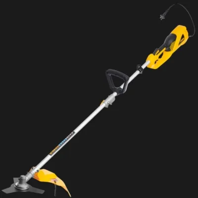 Триммер электрический TE-1200, 1200 Вт, 380 мм, катушка, диск, разборная штанга// Denzel 96611