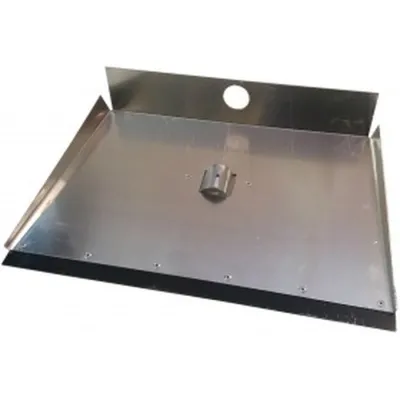 Лопата 3-х бортная 500х375мм оцинкованная (с планкой)