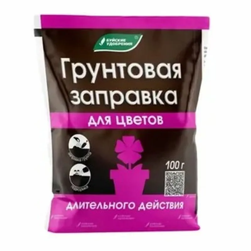 Грунтовая заправка "Для цветов" 100г