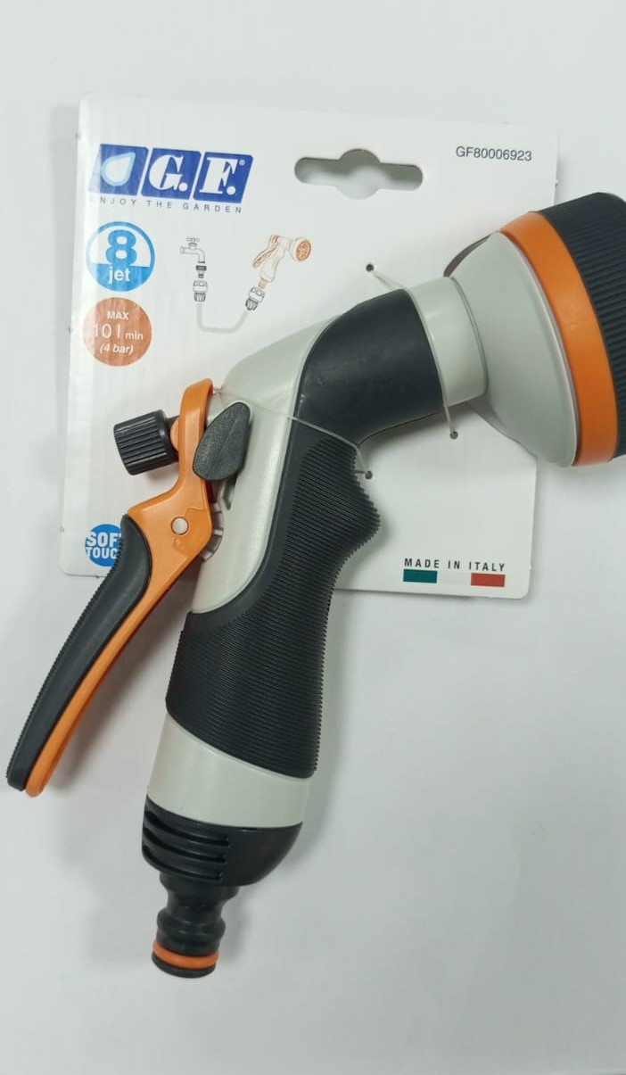 Пистолет для полива с 8-ю типами струи GF80006923