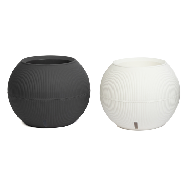 Горшок KD2293N, серый D21xMD31.5xH25