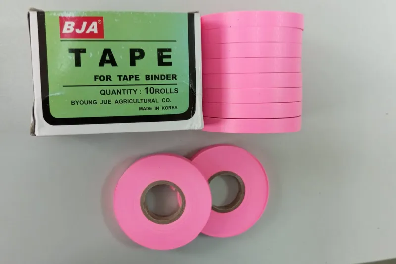 ЛЕНТА ДЛЯ ТАПЕНЕРА TAPE FOR TAPE BINDER (3920.49) PINK, 11MMX30M, 10ROLL/PKT