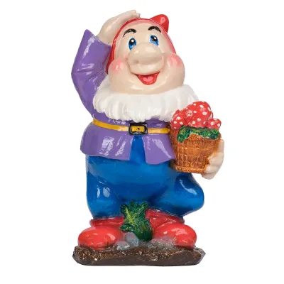 Гипсовая окрашенная фигура ГНОМИК МАЛЫЙ