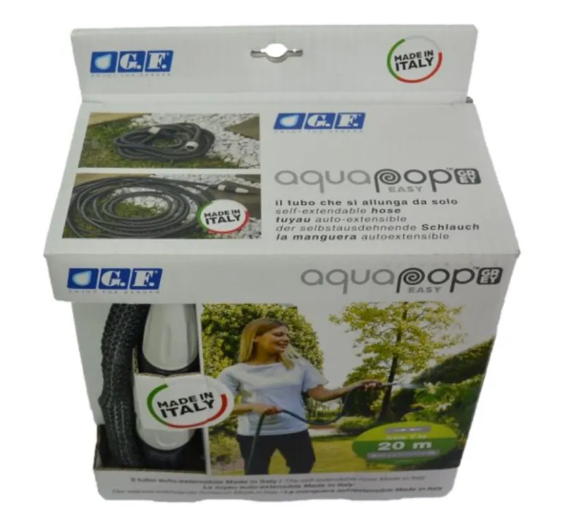 Комплект растягивающегося шланга "Aquapop Easy 20Grey"20m GF80297674