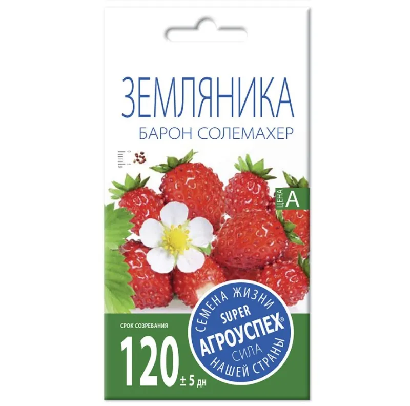 Л/земляника Барон Солемахер ремонтант. *0,05г