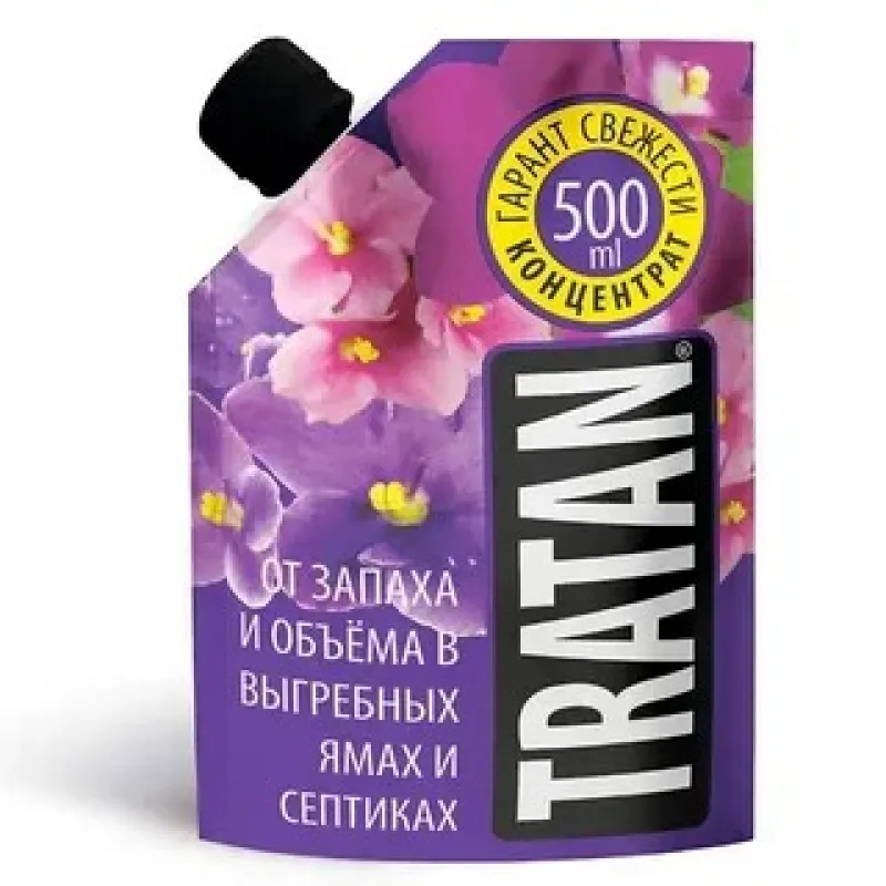 Средство от запаха и объема для выгребных ям ТРАТАН Ot 0,5л