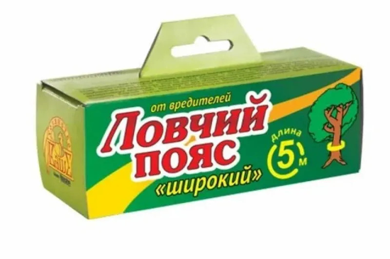 Ловчий пояс "Широкий" для деревьев от садовых вредителей 5м (ВХ)