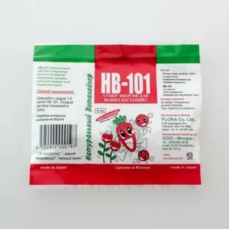 Стимулятор роста растений HB-101 амп. 6 мл