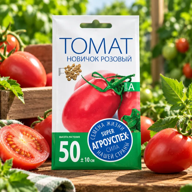 Л/томат Новичок розовый средний Д *0,2г