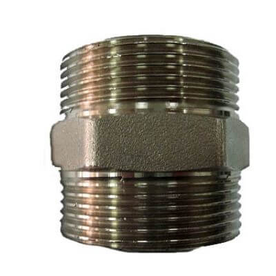 Переходник F-F 1 1/2"*1 1/2" латунный