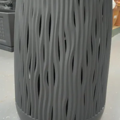 Горшок KD6784N, серый D30.5xH60xBD40